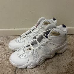 NEW adidas Crazy 8 'Core White Purple' - IF4523 Kobe Bryant Lakers 98 Size 13,14,15