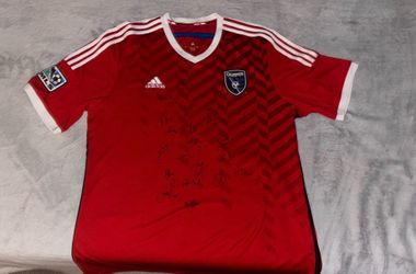 2014 Throwback San Jose Earthquakes Jersey Signed