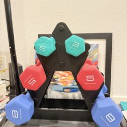 Dumbbell With Rack  