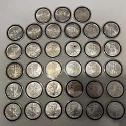 American Silver Eagles