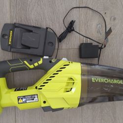 RYOBI 18V Cordless Multi-Surface Handheld Vacuum w New Battery