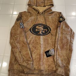 NFL Salute Pullover 49ers