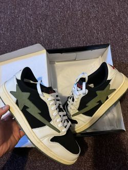 Jordan 1 Low “Olives” Travis Scott