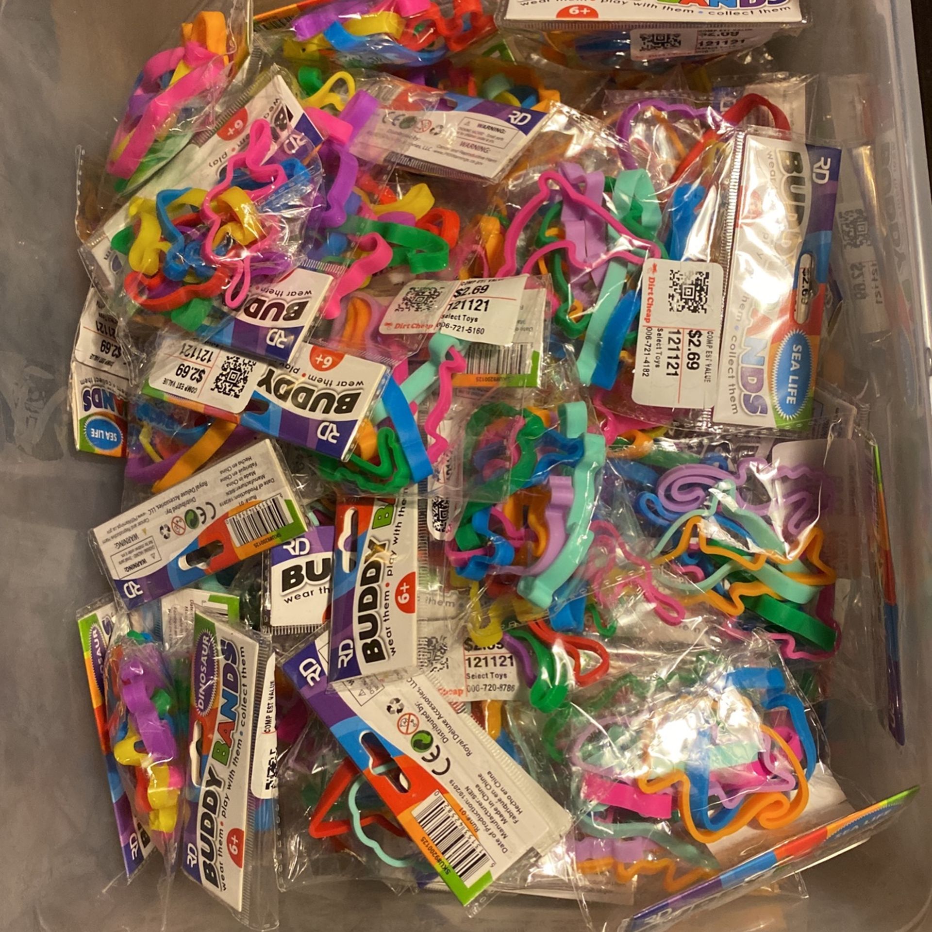 Buddy Bands 120 Packages Of 5 Bands