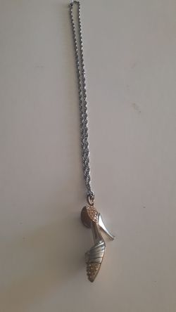High Heel Necklace