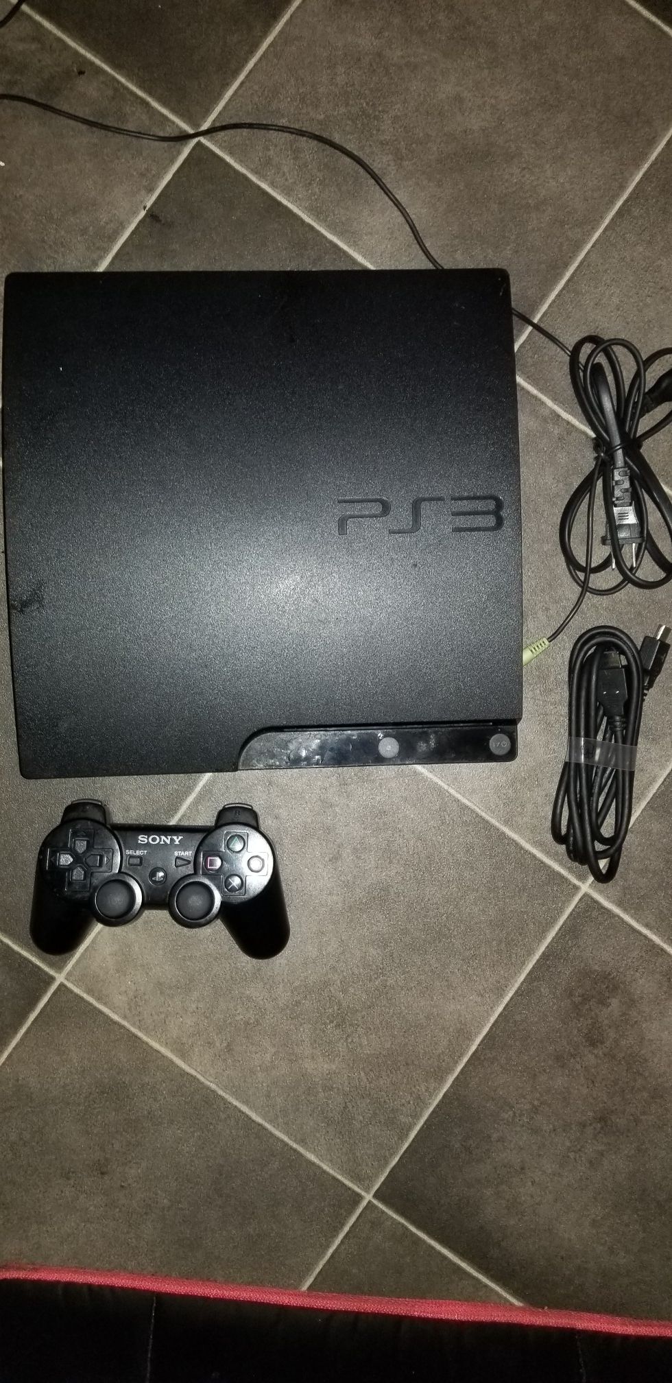 A PS3 with 1 controller