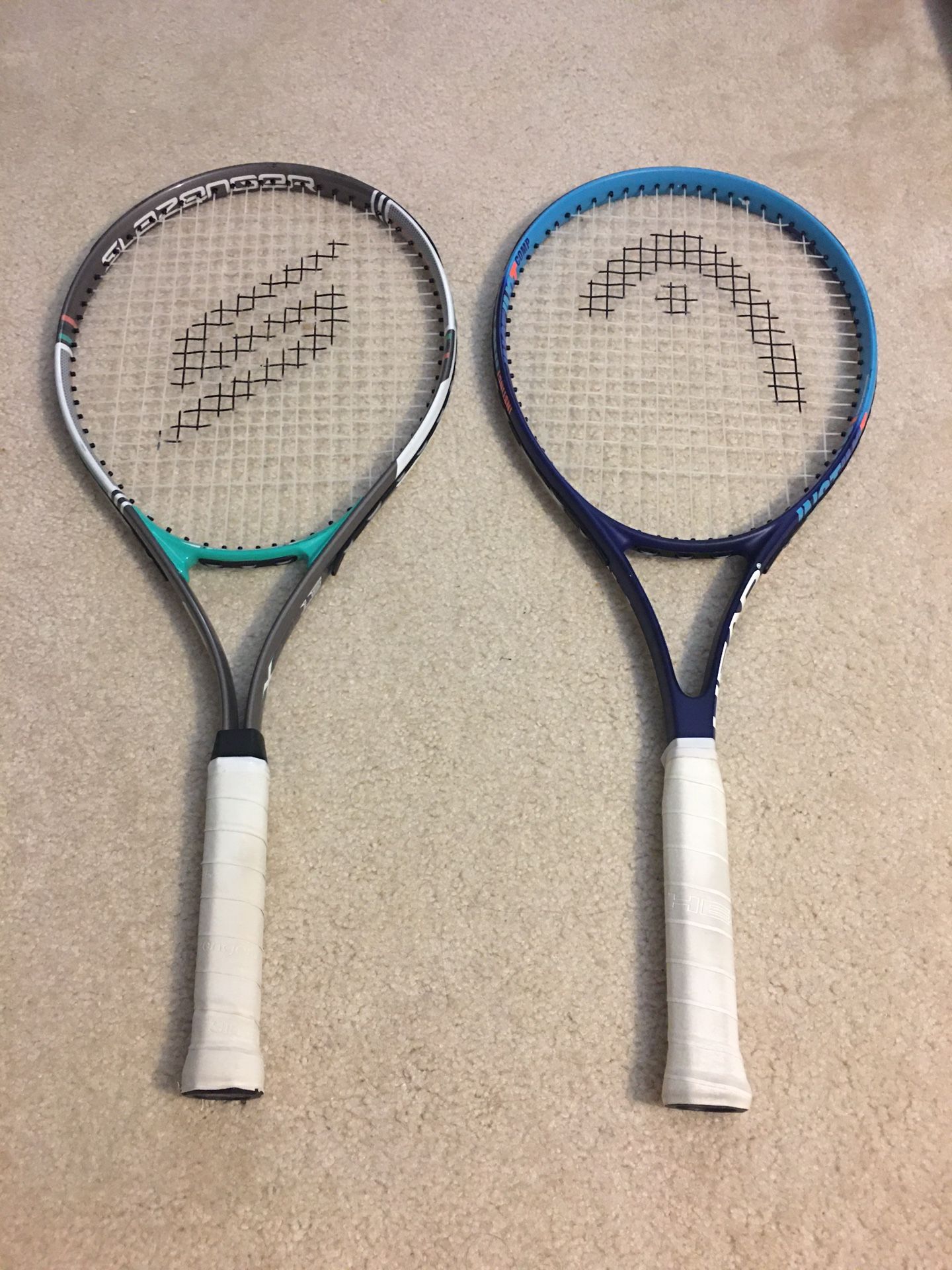 Tennis Rackets_HEAD, SLAZENGER 