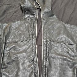 Leather motorcycle chaps 