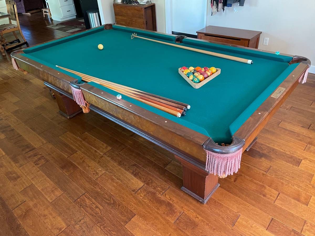 1910 Brunswick Billiard Table for Sale in Clovis, CA OfferUp