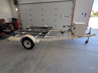 1995 Zieman 2 place trailer