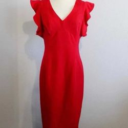 New Xoxo Midi Res Valentines Dress Size L 42 Inch Long