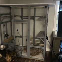 reptile or bird cage 