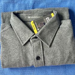 Member's Mark Men's Grey Camden Sweater Shirt Size M 