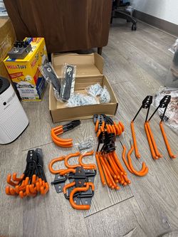 30-Pack Heavy Duty Garage Storage Hook Sets