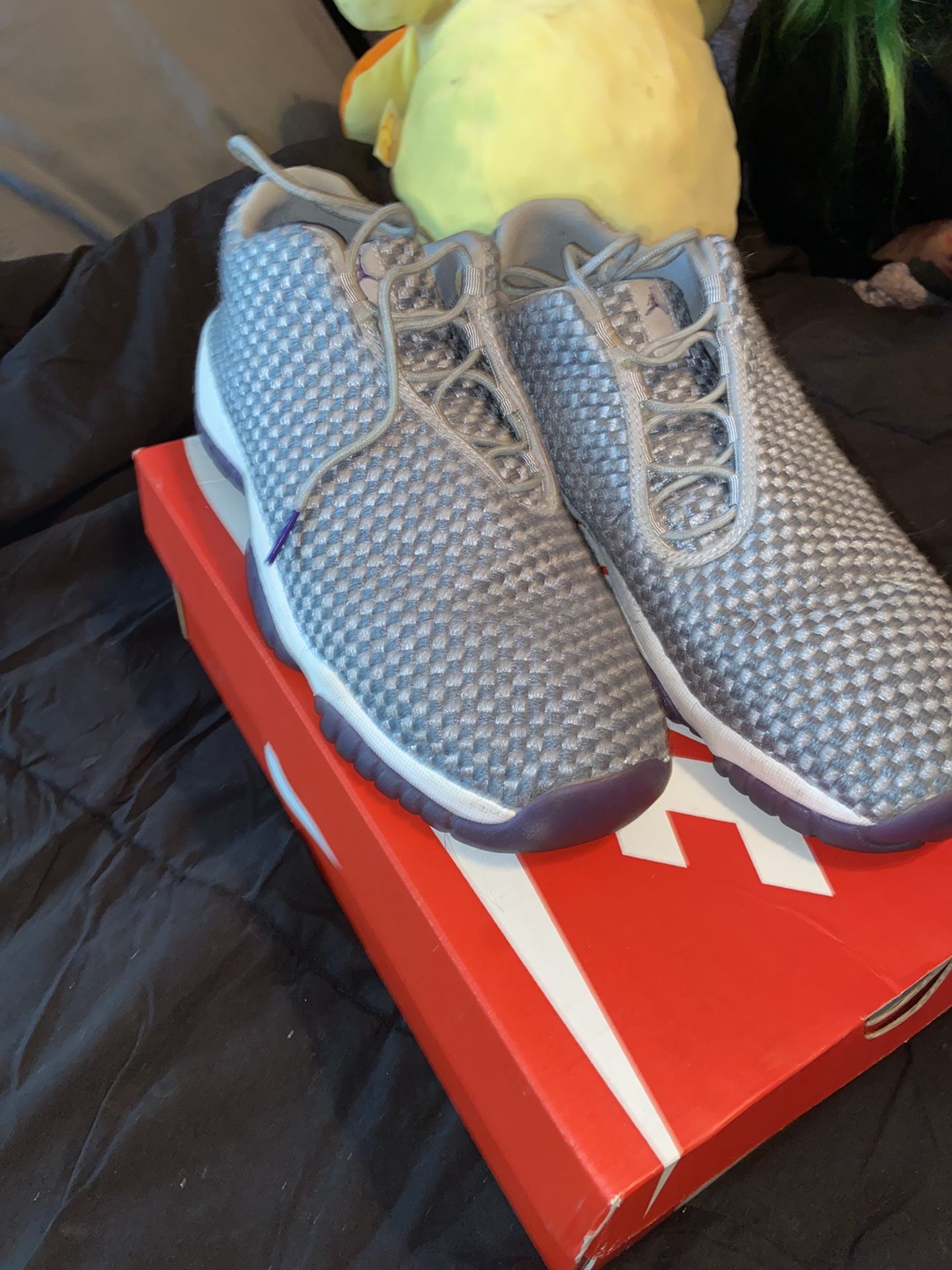 Jordan Future Low GG 'Wolf Grey Purple'