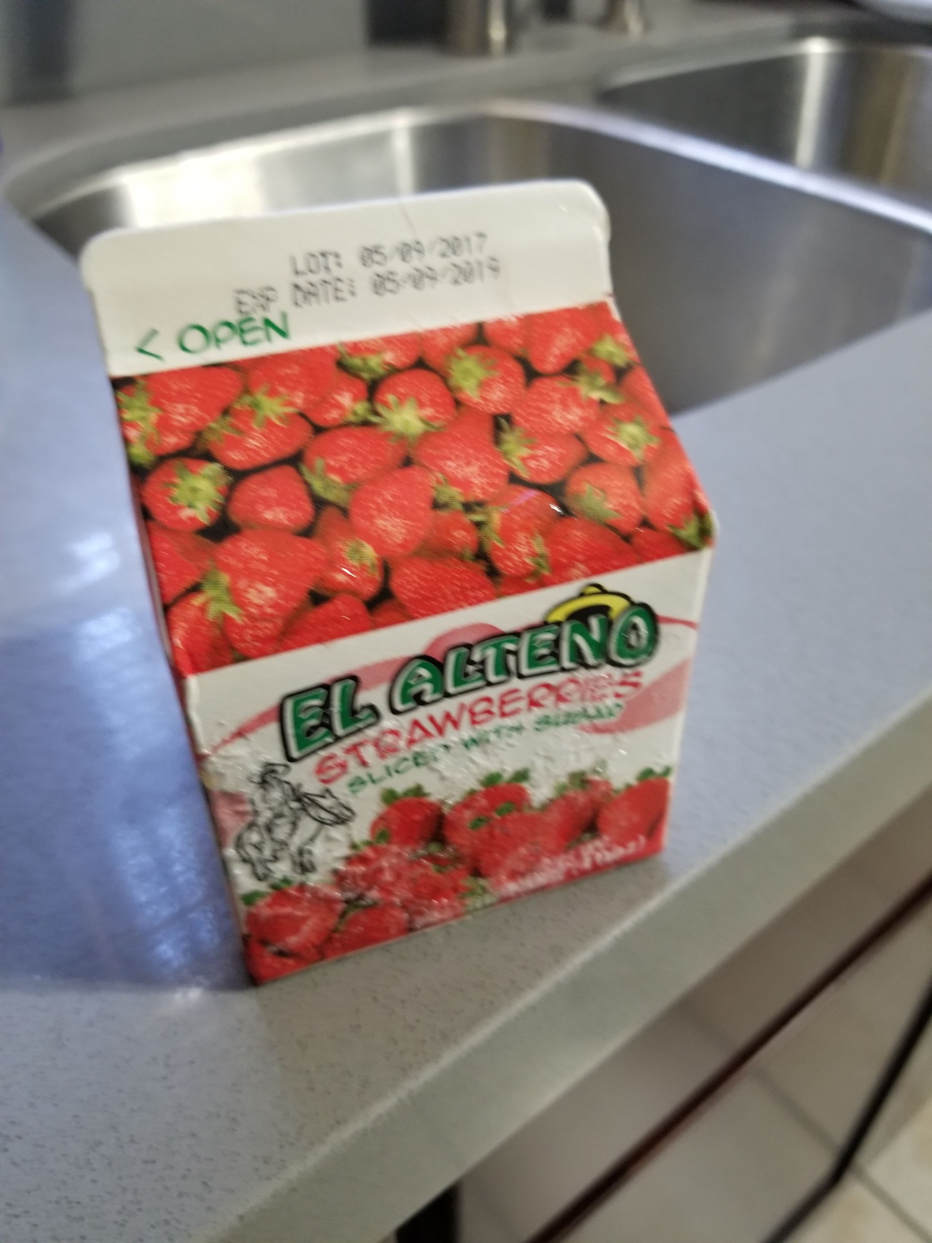 Fresas congeladas
