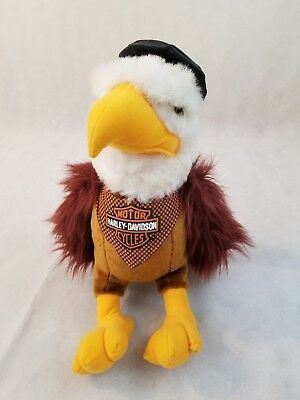 Vintage Harley-Davidson Motor Cycle Biker 1998 Eagle Toy Plush Play by Play