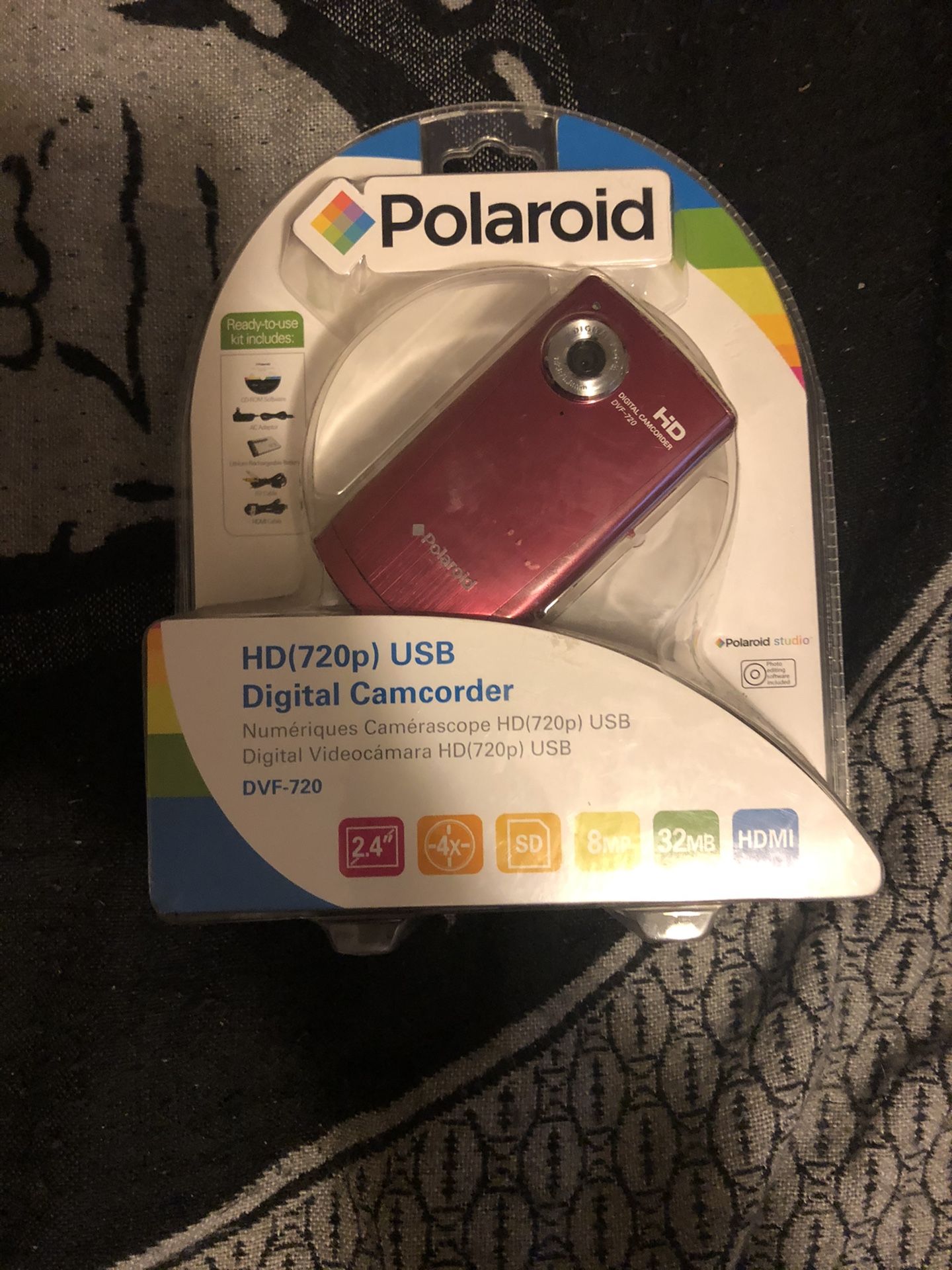 Polaroid digital camcorder