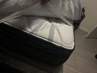 King Mattress W/ Boxspring And Bedframe