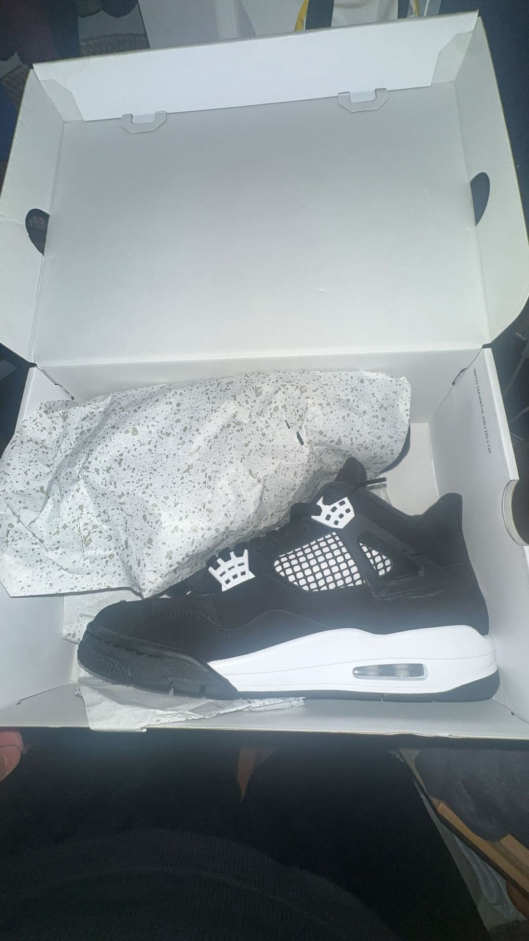 jordan 4 white thunder