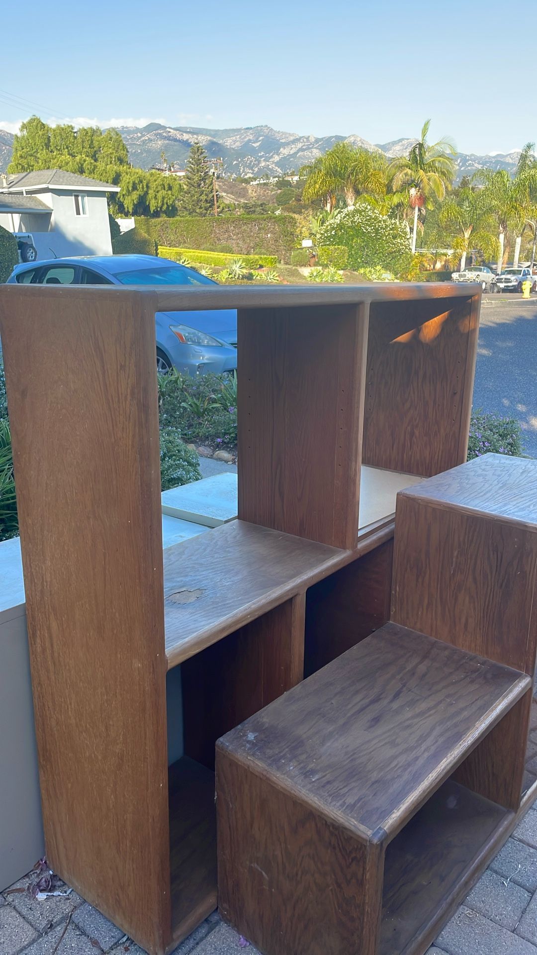 Free Wood Bookcase—