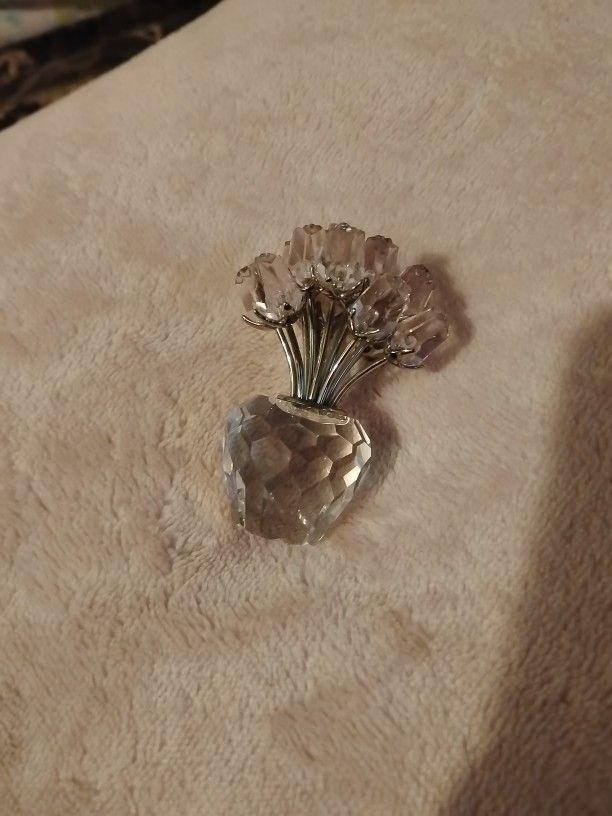 crystal pink roses swarovski