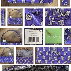 Nwt Vera Bradley Not Just A Clutch Purse Women 