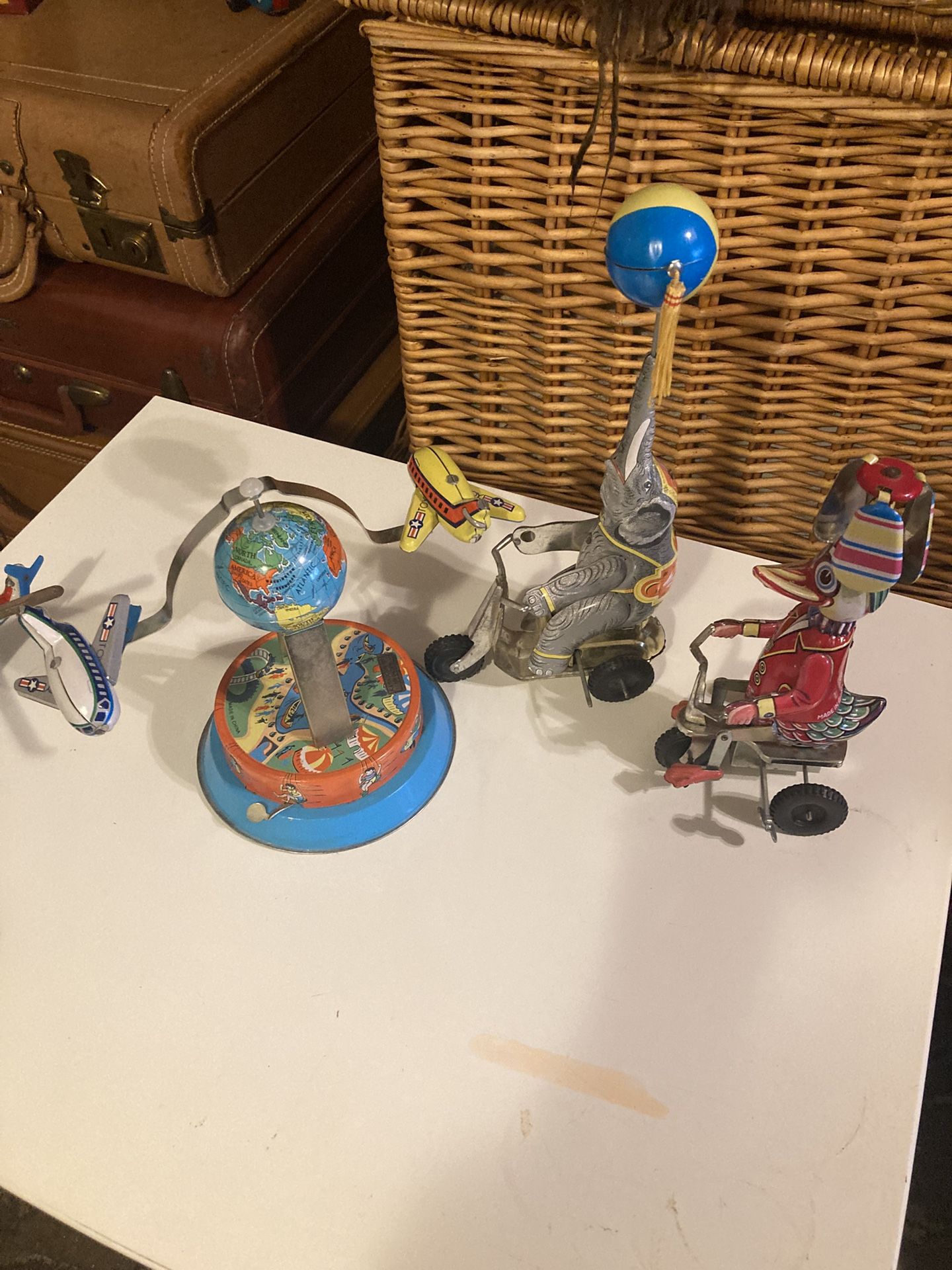 Old Metal Wind Up Toys The Price Is Each