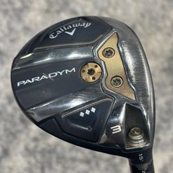 Calloway Paradym Triple Diamond 3 Fairway Wood