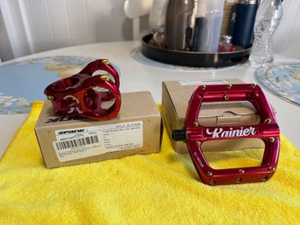 Spank X Rainier LTD 110 Pedals and Stem