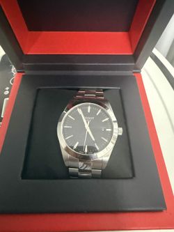 Tissot Gentleman Black Dial Watch