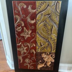 Heavy Solid Wood Frame Wall Art