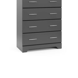 Storkcraft Brookside 4 Drawer Dresser (Gray)