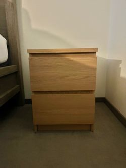 x2 IKEA storage nightstands