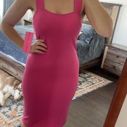 Hot Pink Dress 