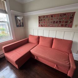 IKEA FRIHETEN Sleeper Sofa w/ Hidden Storage