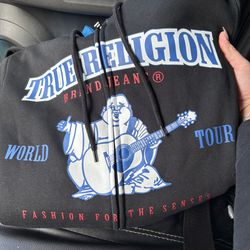 True Religion large men zip up