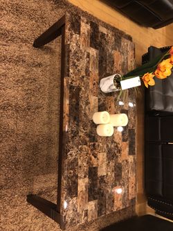 Coffee Table with 2 End Tables