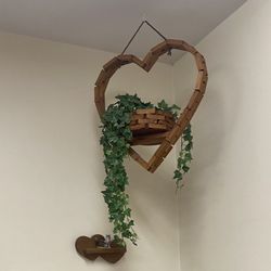 Large Hanging Heart  Planter