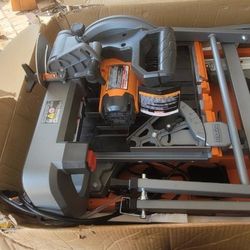 Ridgid Title Saw Like New 8” Works Great 
