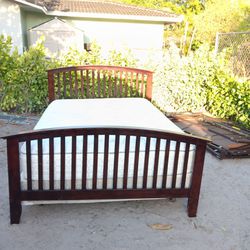 Bed Frame With Mattress And Box Springs 