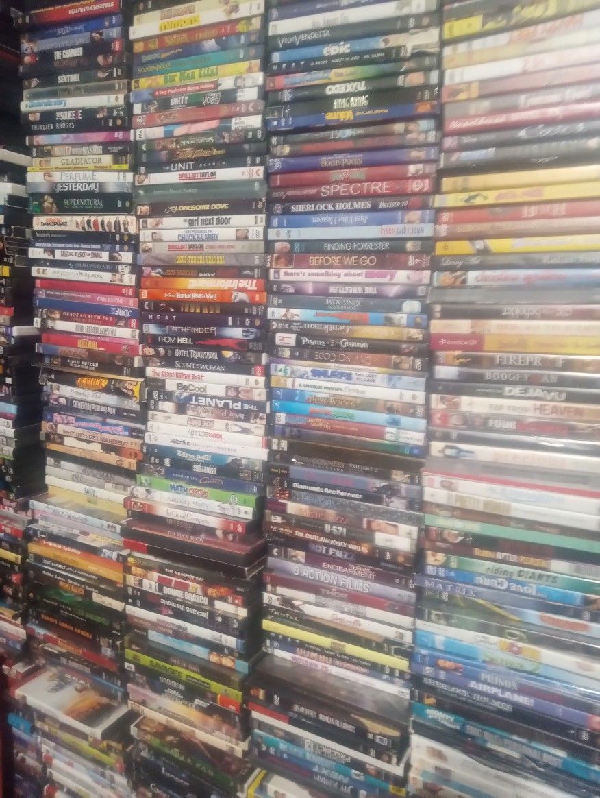 Thousands Of Records CDs DVDs And More