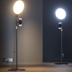 10.5" Ring Light with Stand and Phone Holder - 69" Tripod for with Light, Professional Ringlight for Video Recording/Make up/Streaming, Full Screen Li