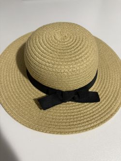 Baby Girl Straw Sun Hat