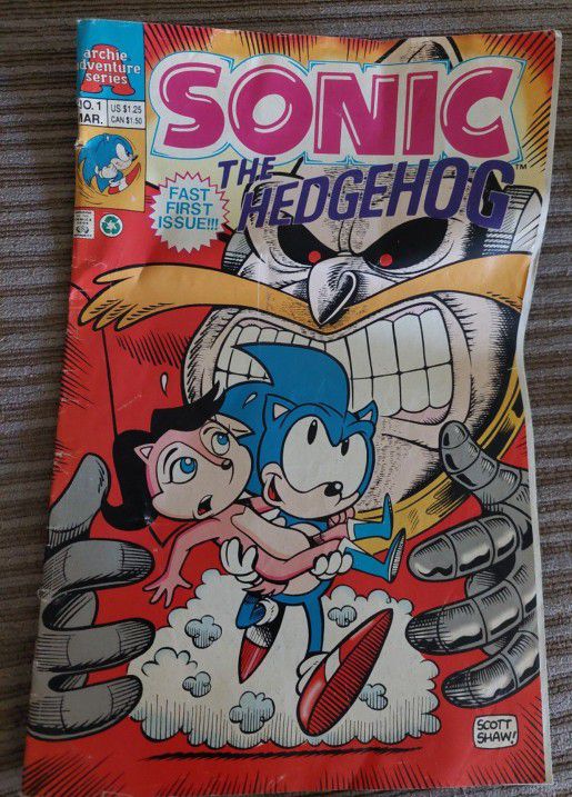 Sonic The Hedgehog Comic
