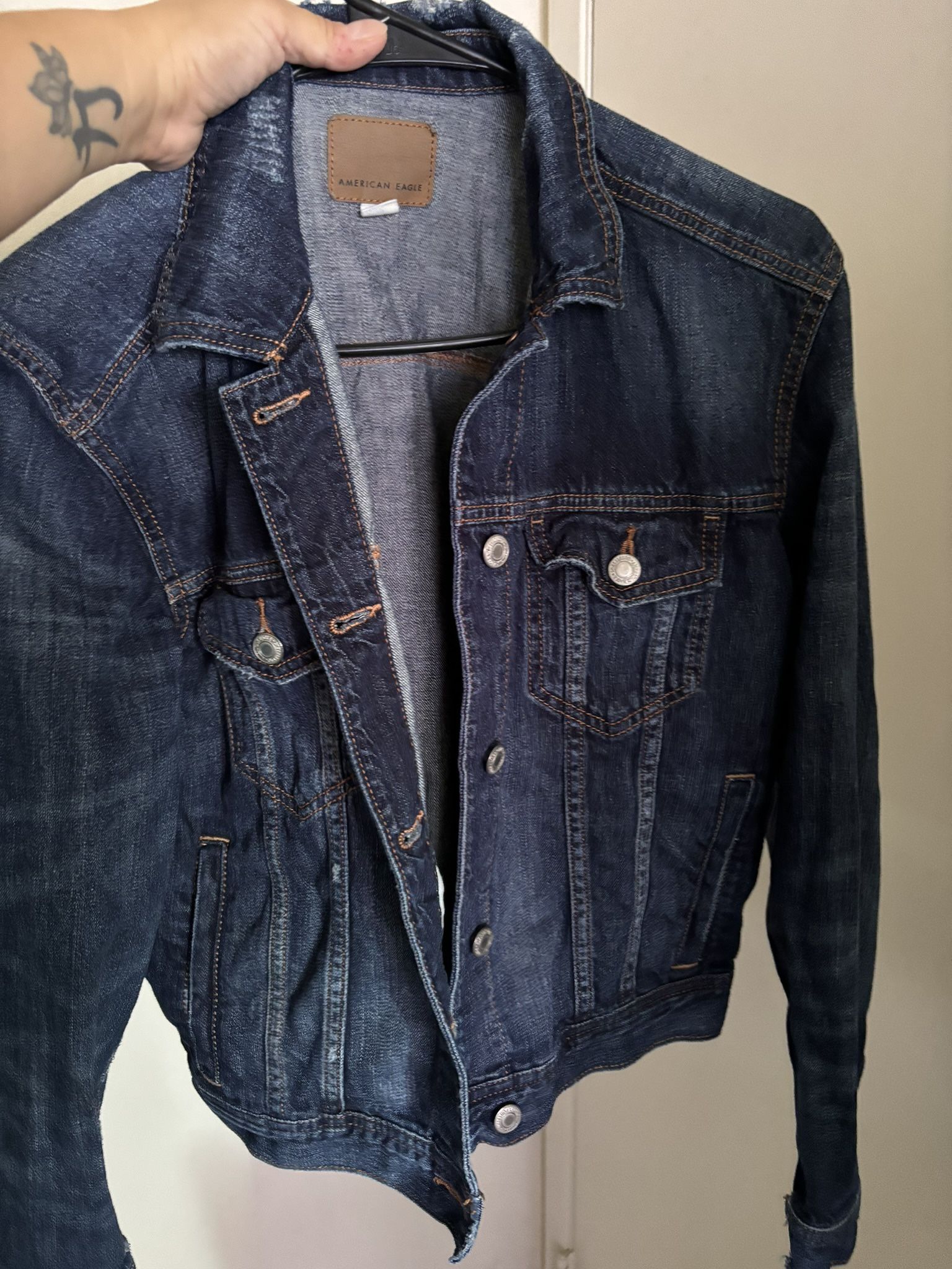 American Eagle Denim Jacket Size Small 
