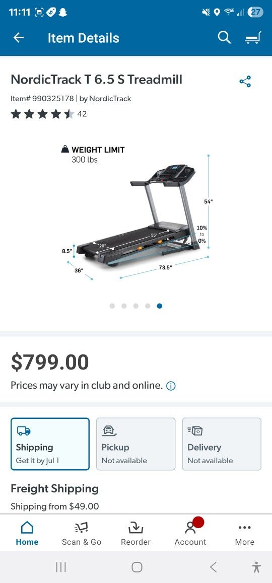 Treadmill!