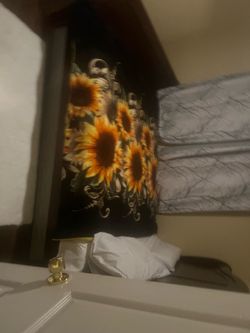 Queen bed with mattress