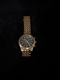 Michael Kors Gold-Tone Chronograph Watch