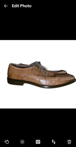 USED Banana Republic Brown Colt Oxford Advanced Comfort Technology Shoes Mens 12